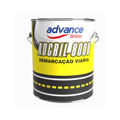 Demarcação Adcril 8000 Azul - 3,6L - Advance 