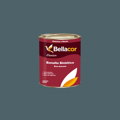 Esmalte Sintético Brilhante Cinza Escuro 900ml - Bellacor