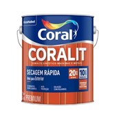 Esmalte Sintético Brilhante Coralit Secagem Rápida Branco 3,6L Coral