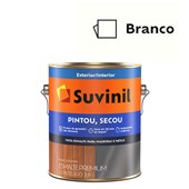 Esmalte Sintético Brilhante Suvinil Pintou Secou Branco 3,6L