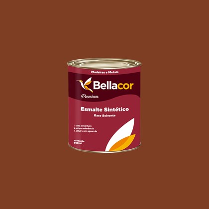 Esmalte Sintético Brilhante Tabaco 900ml - Bellacor
