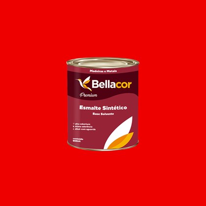 Esmalte Sintético Brilhante Vermelho 900ml - Bellacor