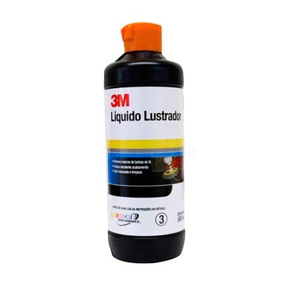 Liquido Lustrador Preto 500ML - 3M