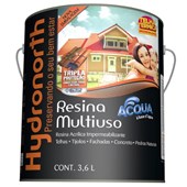 Resina Impermeabilzante Multiuso Brilhante Telha Cerâmica Acqua Incolor 3,6L Hydronorth
