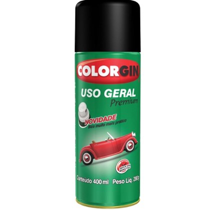 Spray Branco Fosco Uso Geral 400ml - Colorgin