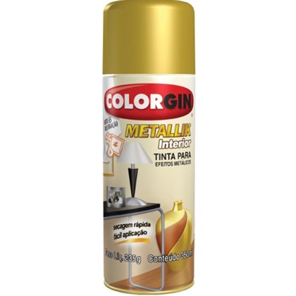 Spray Cromado Metallik 350ml - Colorgin