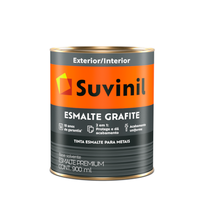 Tinta Spray Para Pintar Janela De Ferro Suvinil Esmalte Sintetico Fosco Grafite Escuro 900ml Bela Tintas