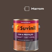 Suvinill Esmalte Sintético Brilhante Cor & Proteção 3,6L - Marrom