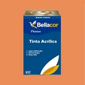 Tinta Acrílica Acetinado B102 Doce de Mamão 16L Bellacor