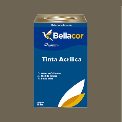 Tinta Acrílica Acetinado C106 Ganache 16L Bellacor