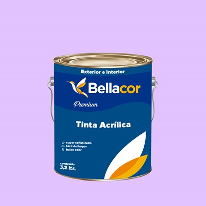 Tinta Acrílica Acetinado Premium A11 Creme de Uva 3,2L Bellacor