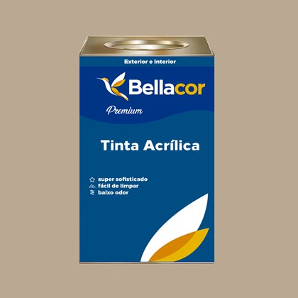 Tinta Acrílica Acetinado Premium A21 Pêssego Rosa 16L Bellaco