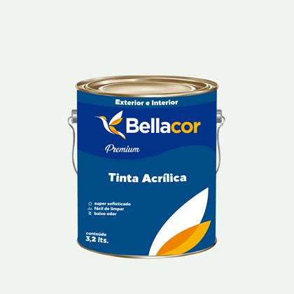 Tinta Acrílica Acetinado Premium A34 Banho de Mar 3,2L Bellacor