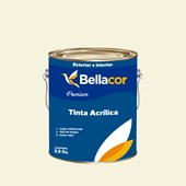 Tinta Acrílica Acetinado Premium A39 Azeite de Oliva 3,2L Bellacor