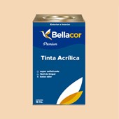 Tinta Acrílica Acetinado Premium A51 Laranja Secreto 16L Bellacor