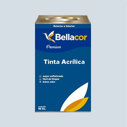 Tinta Acrílica Acetinado Premium A98 Pedra Bela 16L Bellacor