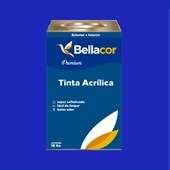 Tinta Acrílica Acetinado Premium C11 Azul Safira 16L Bellacor