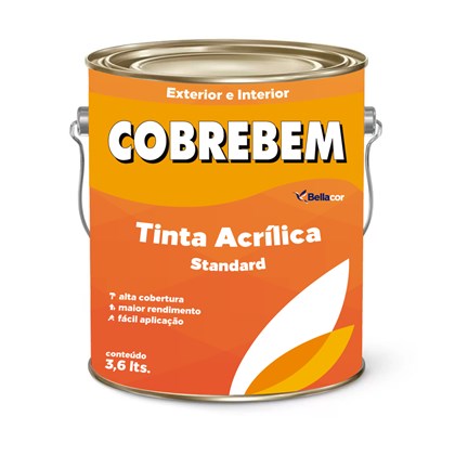 TINTA ACRÍLICA FOSCA COBREBEM VERDE ANGRA- 3,6L BELLACOR