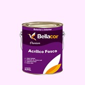 Tinta Acrílica Fosca Premium A07 Rosa Neutro 3,2L Bellacor