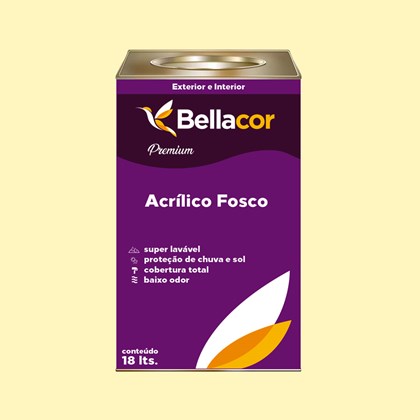 Tinta Acrílica Fosca Premium A29 Bege 16L Bellacor