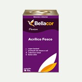 Tinta Acrílica Fosca Premium A34 Banho de Mar 16L Bellacor