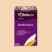 Tinta Acrílica Fosca Premium A51 Laranja Secreto 16L Bellacor
