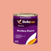 Tinta Acrílica Fosca Premium A54 Creme de Pitanga 3,2L Bellacor