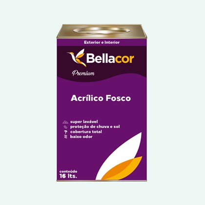 Tinta Acrílica Fosca Premium A70 Sintonia 16L Bellacor