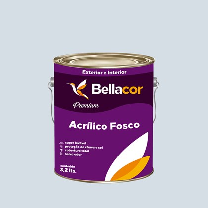 Tinta Acrílica Fosca Premium A98 Pedra Bela 3,2L Bellacor