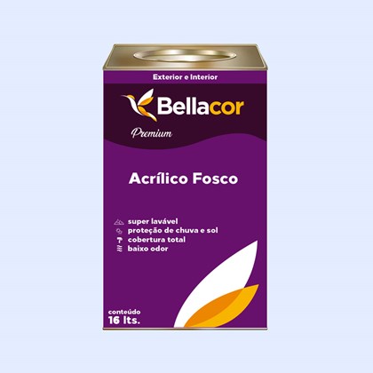Tinta Acrílica Fosca Premium A99 Tarde de Chuva 16L Bellacor