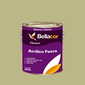 Tinta Acrílica Fosca Premium B33 Verde Primavera 3,2L Bellacor