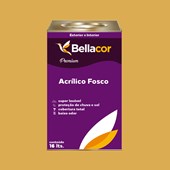 Tinta Acrílica Fosca Premium B77 Mostarda Francesa 16L Bellacor