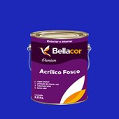 Tinta Acrílica Fosca Premium C11 Azul Safira 3,2L Bellacor