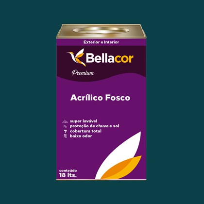 Tinta Acrílica Fosca Premium C46 Veludo 16L Bellacor