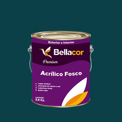 Tinta Acrílica Fosca Premium C46 Veludo 3,2L Bellacor