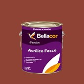 Tinta Acrílica Fosca Premium C73 Chocolate com Pimenta 3,2L Bellacor