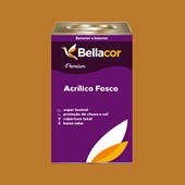 Tinta Acrílica Fosca Premium C76 Amarelo Ocre 16L Bellacor