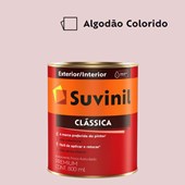 Tinta Acrílica Premium Fosco Aveludado Clássica Algodão Colorido 800mL Suvinil