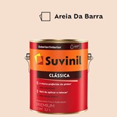 Tinta Acrílica Premium Fosco Aveludado Clássica Areia da Barra 3,2L Suvinil