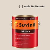 Tinta Acrílica Premium Fosco Aveludado Clássica Areia do Deserto 3,2L Suvinil