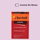 Tinta Acrílica Premium Fosco Aveludado Clássica Aroma de Rosas 16L Suvinil