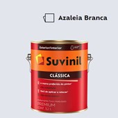 Tinta Acrílica Premium Fosco Aveludado Clássica Azaleia Branca 3,2L Suvinil