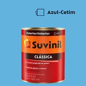 Tinta Acrílica Premium Fosco Aveludado Clássica Azul-Cetim 800ml Suvinil