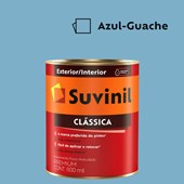 Tinta Acrílica Premium Fosco Aveludado Clássica Azul-Guache 800ml Suvinil