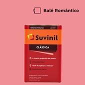 Tinta Acrílica Premium Fosco Aveludado Clássica Balé Romântico 16L Suvinil