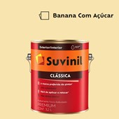 Tinta Acrílica Premium Fosco Aveludado Clássica Banana com Açúcar 3,2L Suvinil