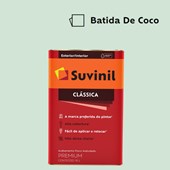Tinta Acrílica Premium Fosco Aveludado Clássica Batida de Coco 16L Suvinil