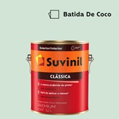 Tinta Acrílica Premium Fosco Aveludado Clássica Batida de Coco 3,2L Suvinil