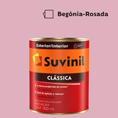 Tinta Acrílica Premium Fosco Aveludado Clássica Begônia Rosada 800ml Suvinil