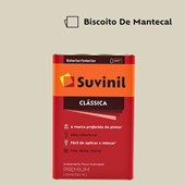 Tinta Acrílica Premium Fosco Aveludado Clássica Biscoito de Mantecal 16L Suvinil